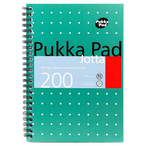 Pukka Pad A5 Jotta Metallic Notebook 200 Pages Ruled