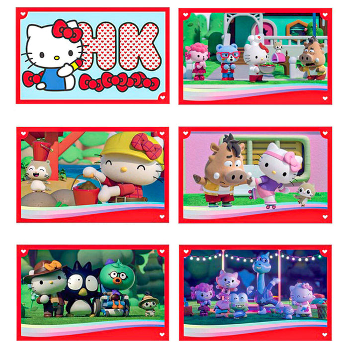 Panini Hello Kitty 50th Anniversary Sticker Collection Single Pack