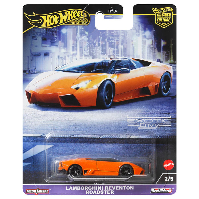 Hot Wheels Car Culture: Exotic Envy (2024) - Lamborghini Reventon Roadster - 2/5