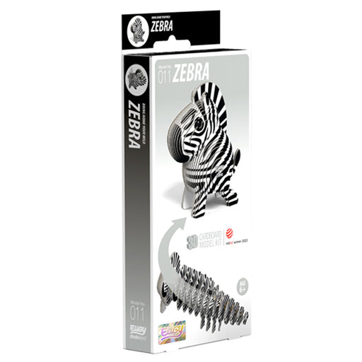 EUGY Zebra 3D Cardboard Model Kit