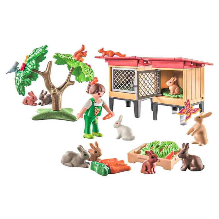 Playmobil sale rabbit hutch