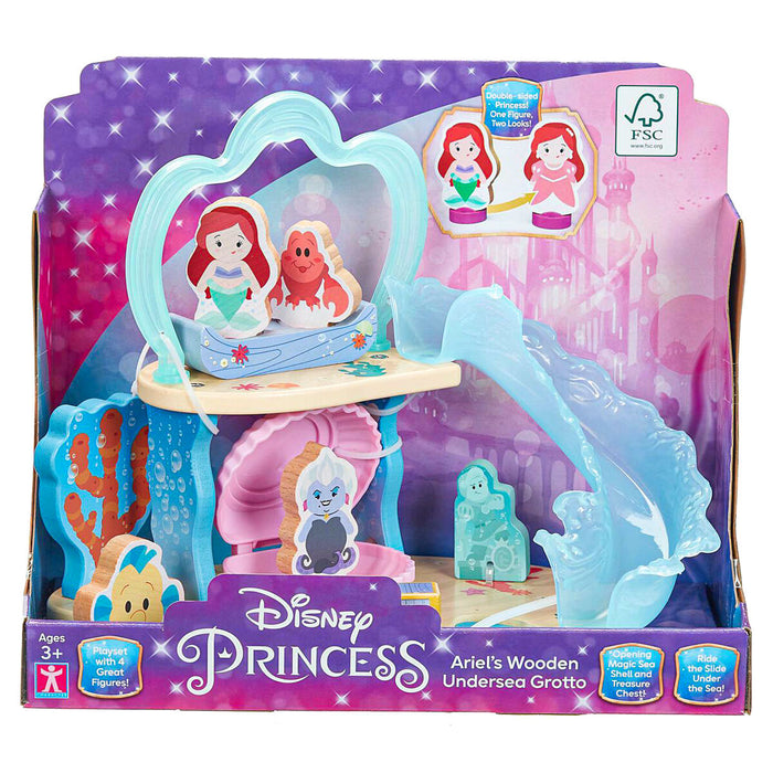 Disney Princess Ariel’s Wooden Undersea Grotto Playset