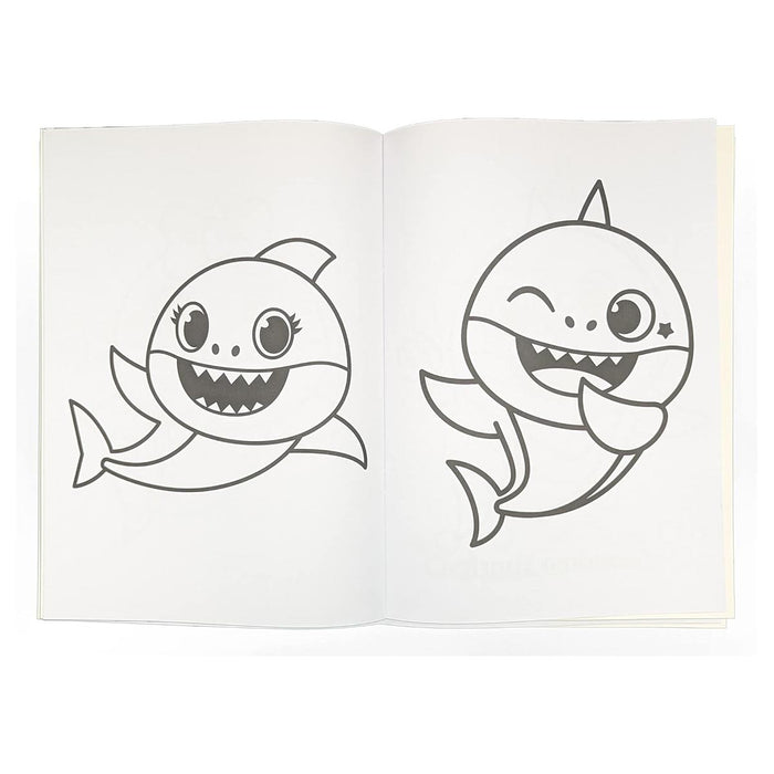 Baby Shark Colouring Book