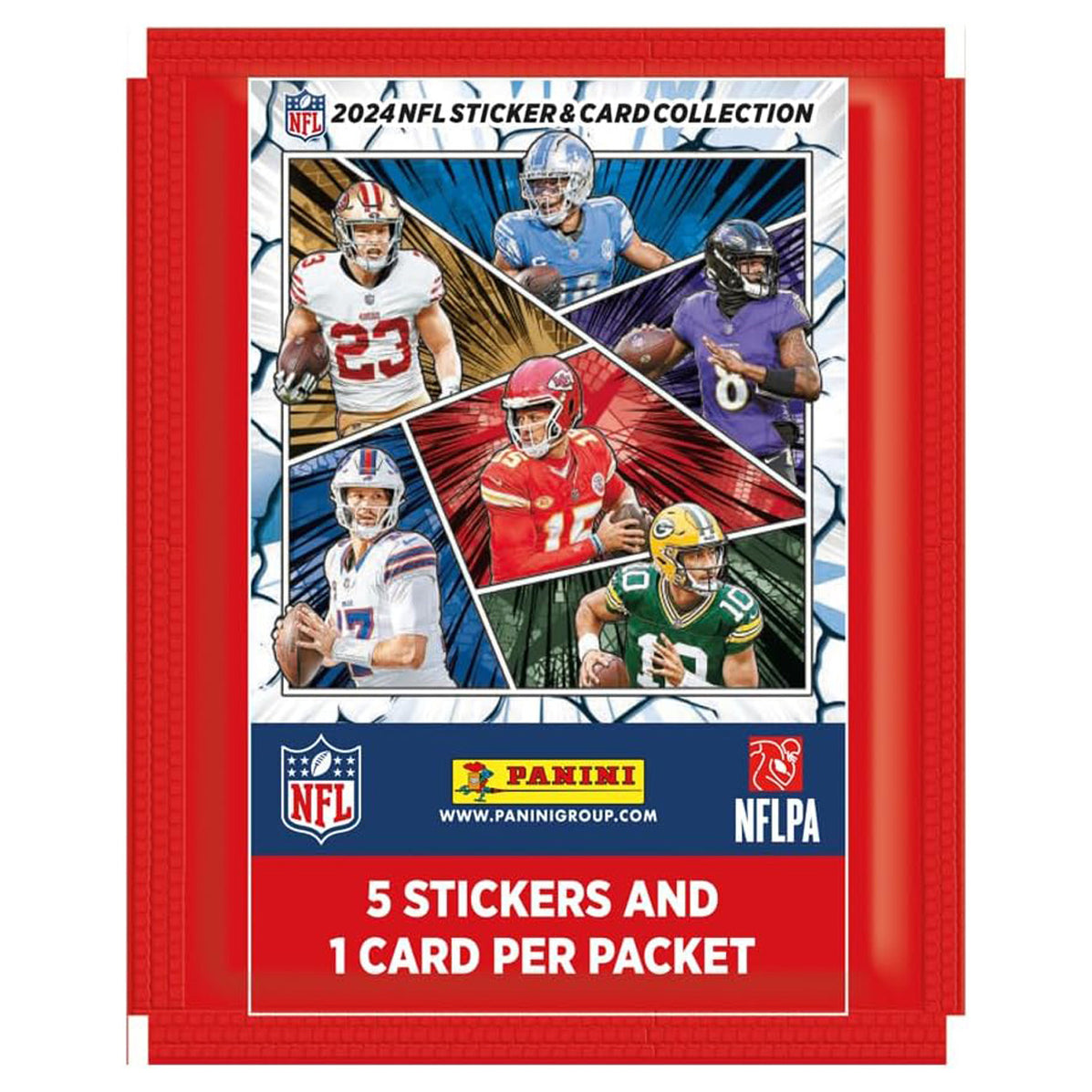 Panini NFL 2024/25 Sticker & Card Collection Pack — Booghe