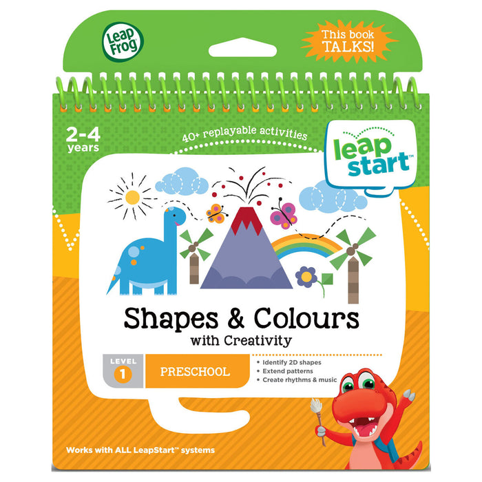 Leapfrog LeapStart Nursery Activity Book Shapes Colours and Creative Expression