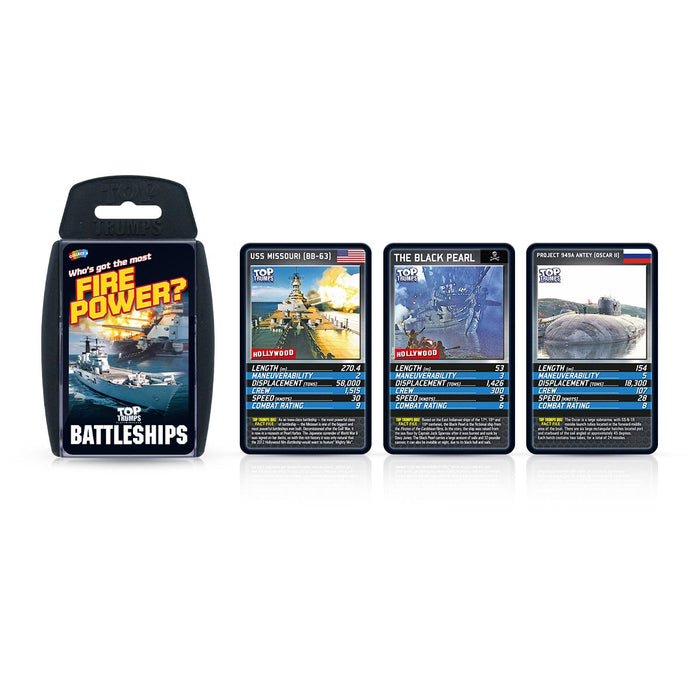 Battleships Top Trumps Classics Card Game