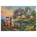 Disney Mickey and Minnie Sweetheart Cove 1000 Piece Jigsaw Puzzle