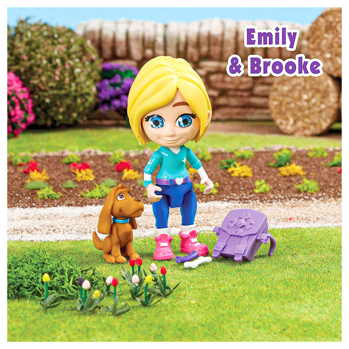 Vet Squad Emily & Brooke the Dog Figure Set