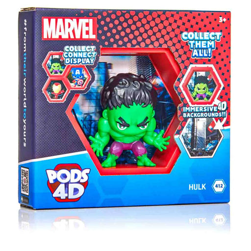 PODS 4D Marvel Hulk Figure