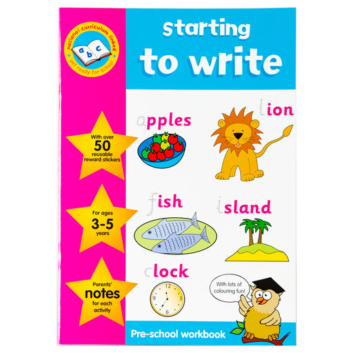 Key Stage Sticker Work Books Starting to Write