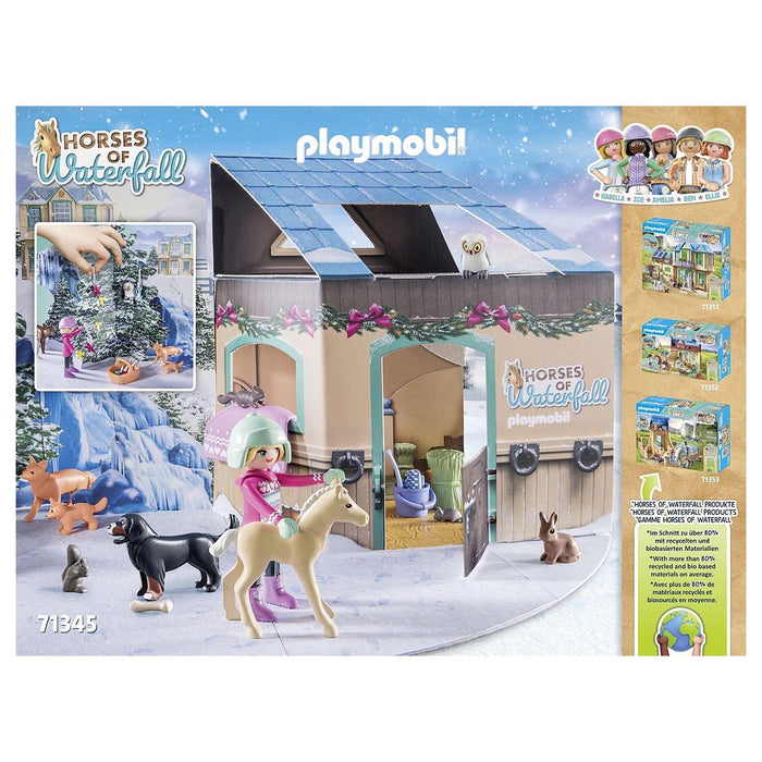 Playmobil Horses of Waterfall: Christmas Sleigh Ride Advent Calendar 2023 