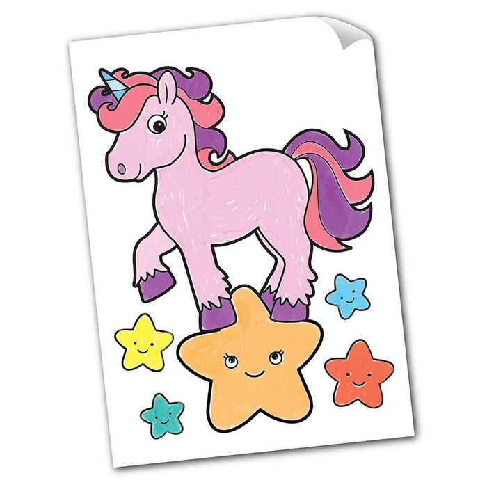 Orchard Toys Unicorns, Mermaids and more! Sticker Colouring Book