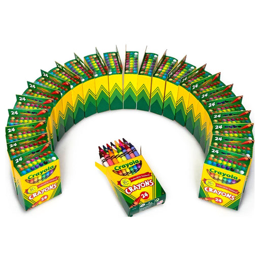 Crayola Wax Crayons (24 packs of 24)