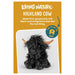 Living Nature Black Highland Cow 22cm Plush with Sound