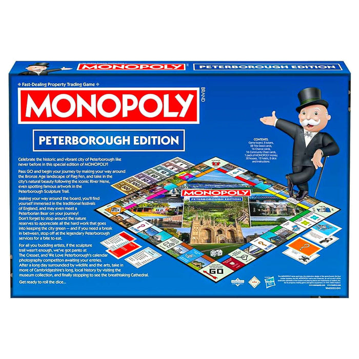 Monopoly Board Game Peterborough Edition