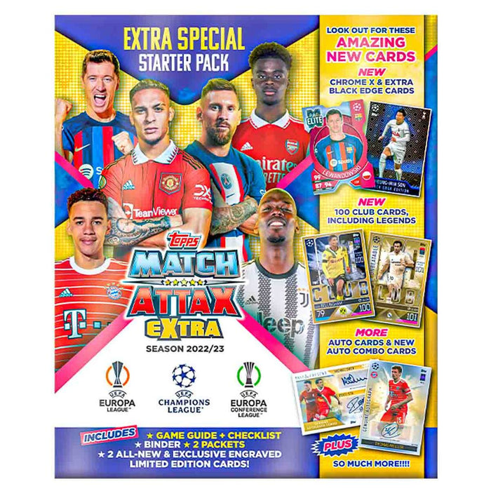 Topps Bundesliga Match Attax Football Trading Cards 2022/23 - Starter Pack  : : Toys