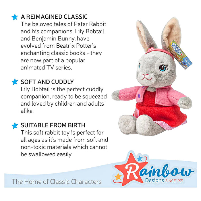 Peter Rabbit Lily Bobtail Soft Toy — Booghe