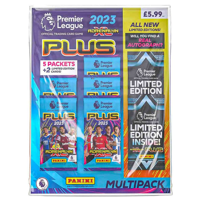 Panini Official Premier League Trading Card Game 2023 Adrenalyn XL Plus Multipack