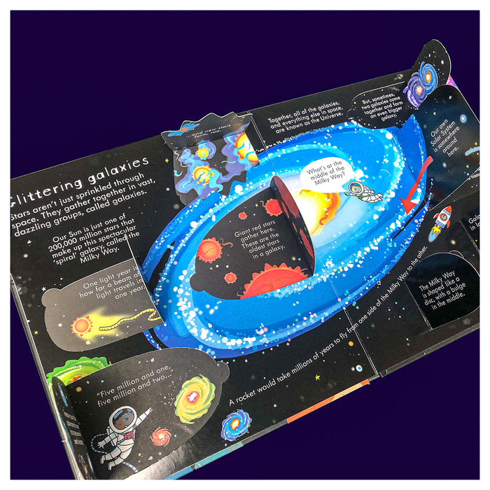 Usborne Look Inside Space Lift-the-Flap Book — Booghe