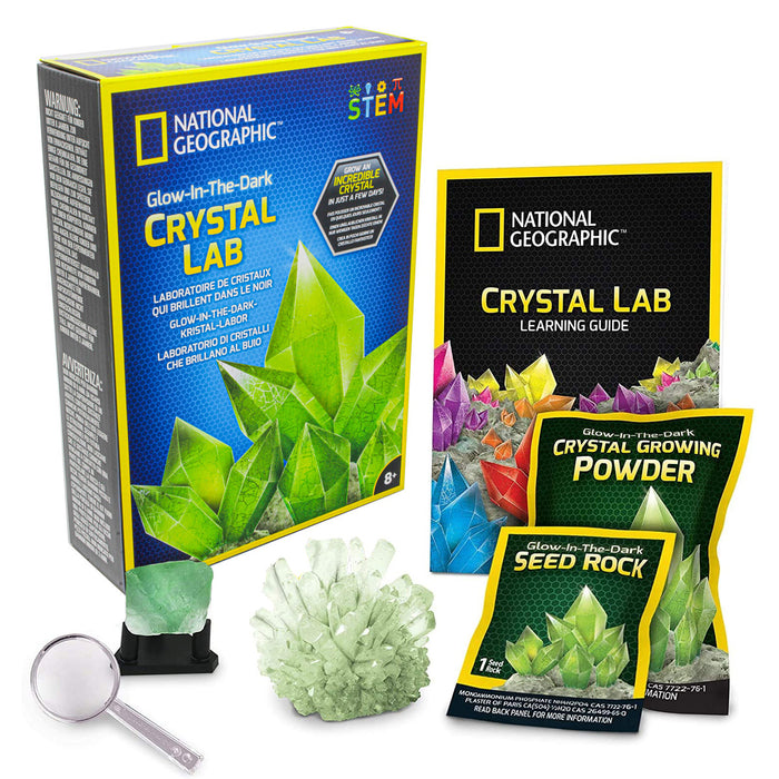 National Geographic Glow-in-the-Dark Crystal Lab — Booghe
