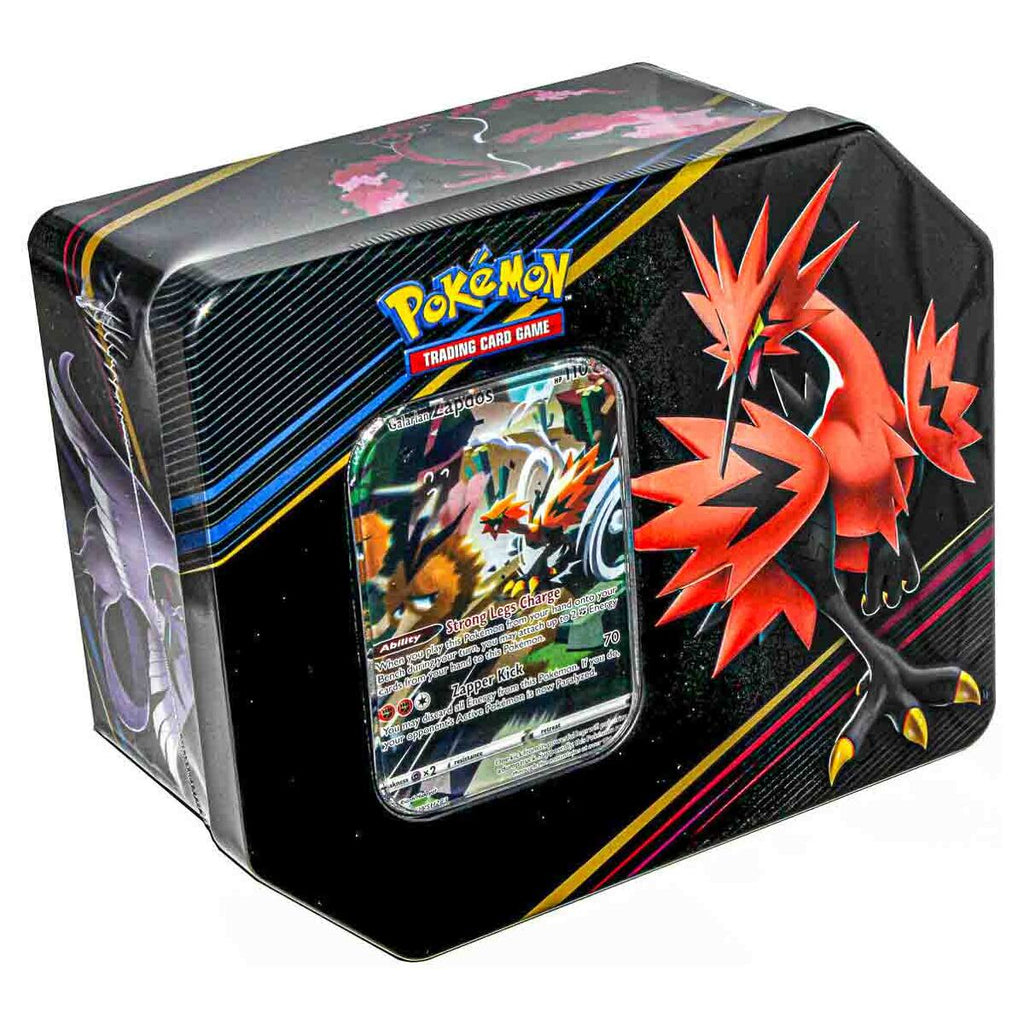 Crown Zenith Collection Tin (Galarian Articuno/Zapdos/Moltres) - Family Fun  Hobbies