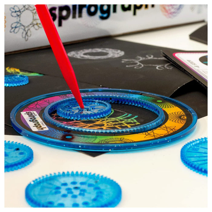 Spirograph Scratch & Shimmer Drawing Set