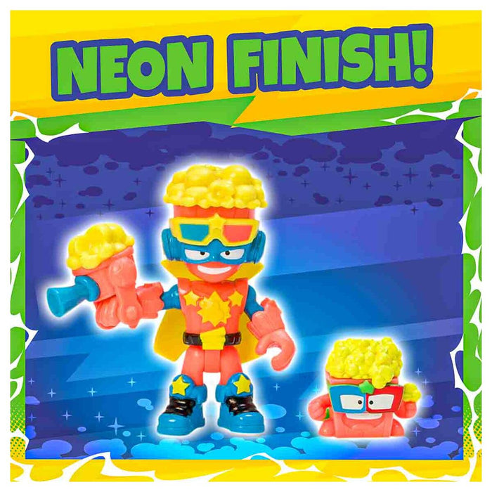 SuperThings UK - ⚡️Neon Blast⚡️ is the new ultra-rare figurine for 💥 SuperThings Kazoom Kids💥 Series! All of him is made of Kazoom energy ⚡️,  but unlike other SuperThings, his power is somewhat